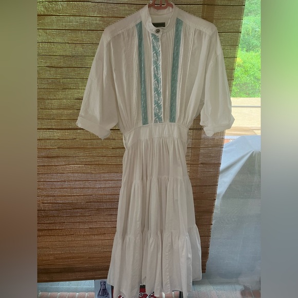 Foxy Lady Full Swing Circle skirt w beautiful drape. Vntg 80s Boho. Gorgeous ! - Picture 2 of 10